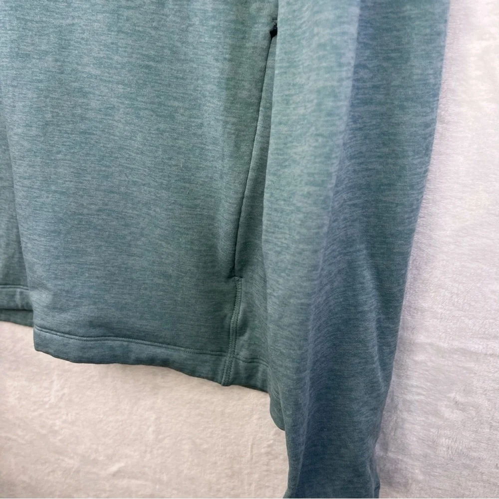 Men or Women Unisex Outdoor‎ Voices Pullover Baby Blue Zip with Pockets Soft Med